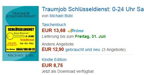 Traumjob Schl&uuml;sseldienst - Roman